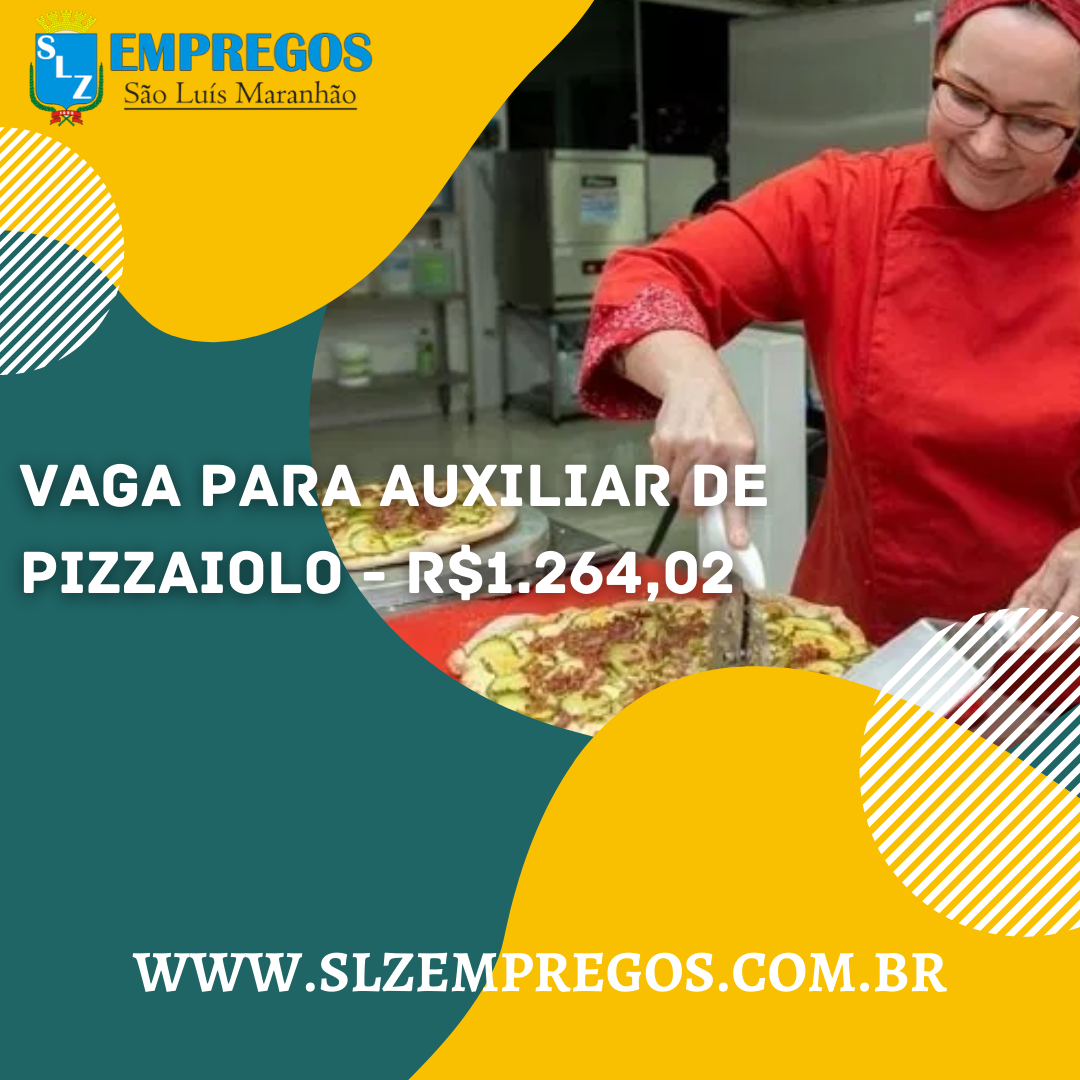 Contrata se auxiliar de pizzaiolo - Vagas de emprego - Iguaçu, Fazenda Rio  Grande 1229875843