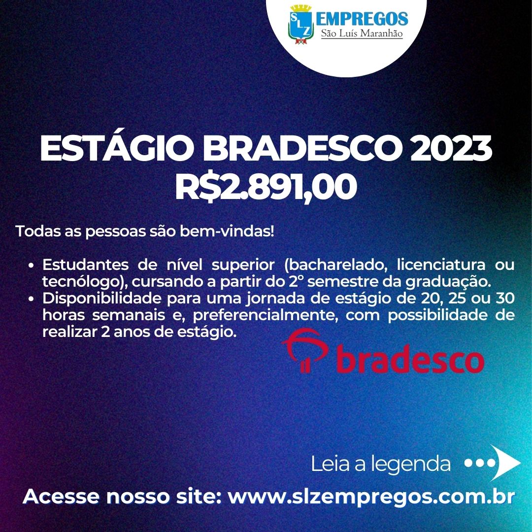 Vagas de emprego no Bradesco em novembro; confira cargos e salários